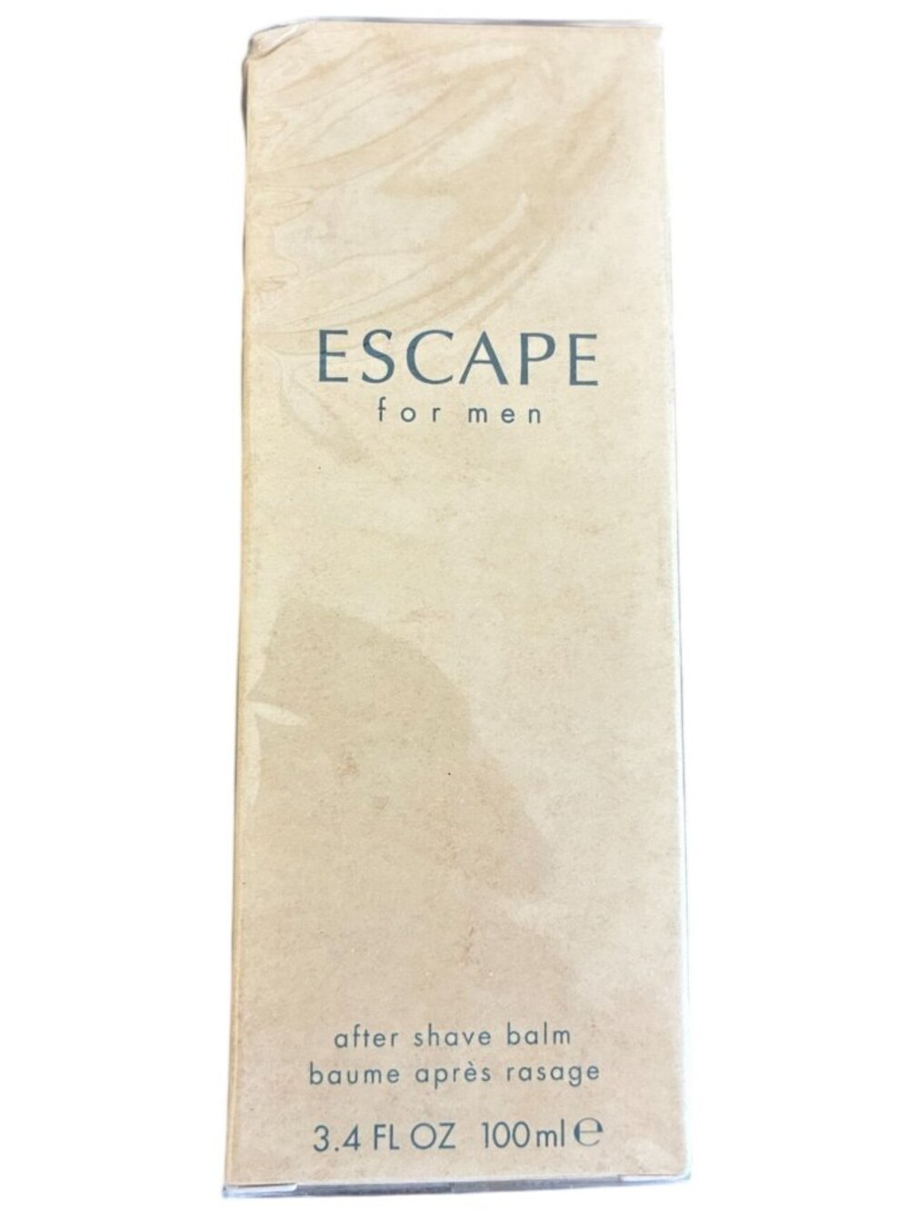 Escape for Men Calvin Klein Vintage After Shave Balm 3.4oz 100ml c1980's Sealed